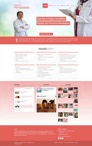 web design - Dr Hayriye Karabulut